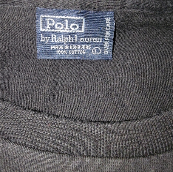 Polo by Ralph Lauren Black Short Sleeve Crew Neck Tee - Picture 3 of 6